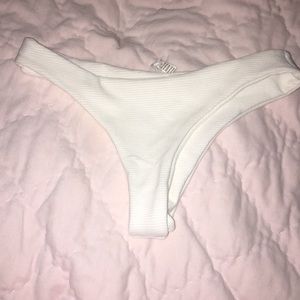 White Bikini Bottoms NEVER WORN